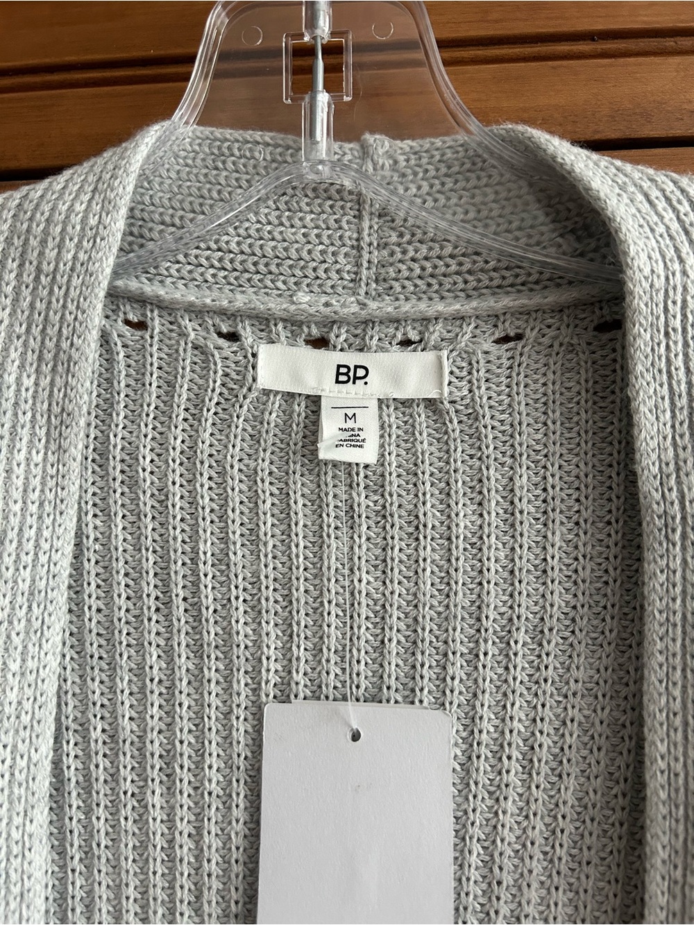 BP Nordstrom lightweight open-front Cardigan Size M - Picture 2 of 5